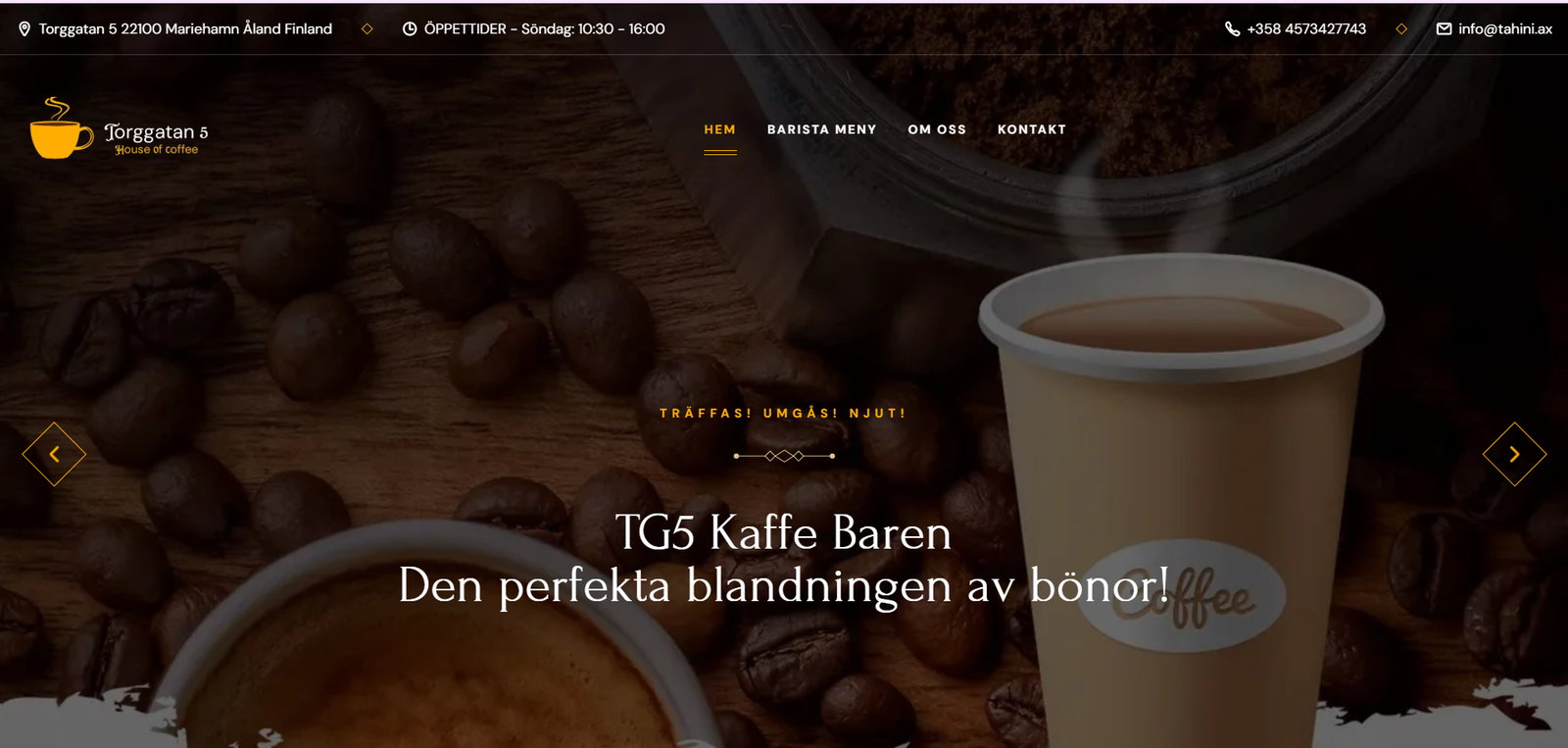 tg5kaffebar Detail
